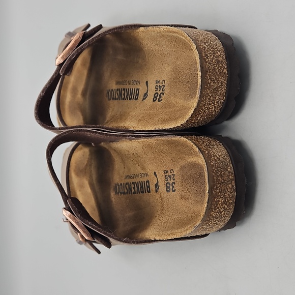 Birkenstock Arizona Sandals in Birkibuc - Mocha Women 7 - Picture 11 of 14